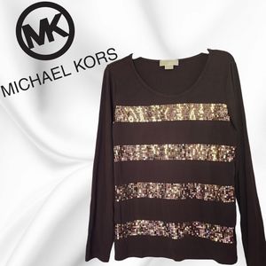 Michael Kors Sequin Top M